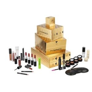 MAC Cosmetics Advent Calendar with Lipsticks and Eyeshadows
